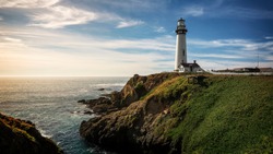 Pigeon Point Lighthouse In Pescadero
