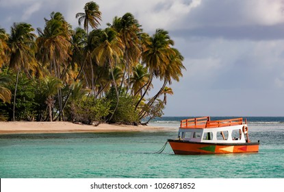  Pigeon Point, Tobago, Trinidad and Tobago, Caibbean, West Indies, small beach in Trinidad and Tobago,beautiful sunset