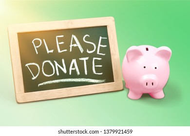 Donation Box Stock Photo (Edit Now) 387350992