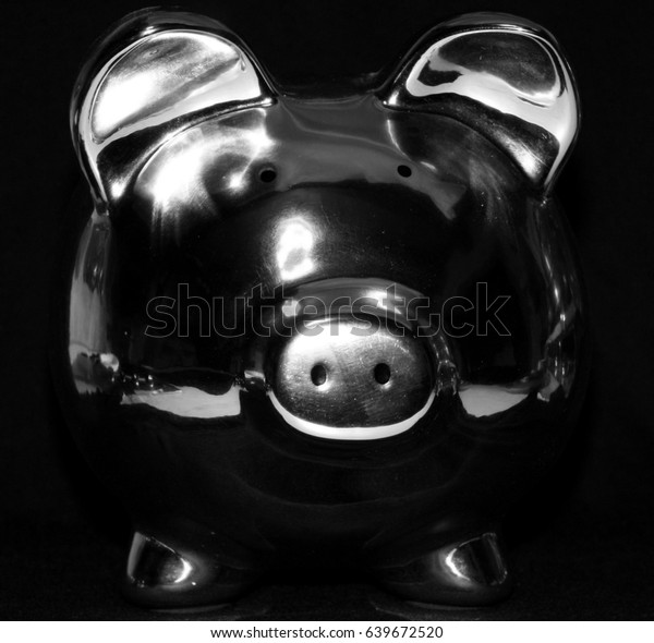 chrome piggy bank