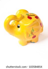 Piggy Bank Savings Elephant Money Case Box