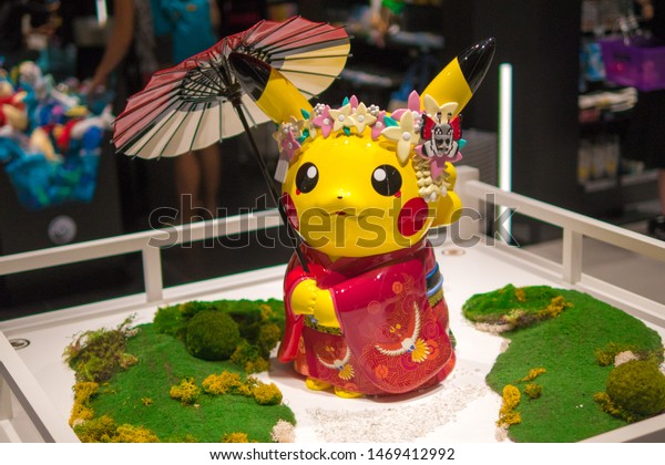 Pikachu Pokemon Statue Pokemon Store Kyoto Stock Photo Edit Now