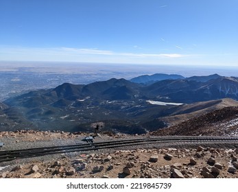 Pike Peak Colorado Mountain View