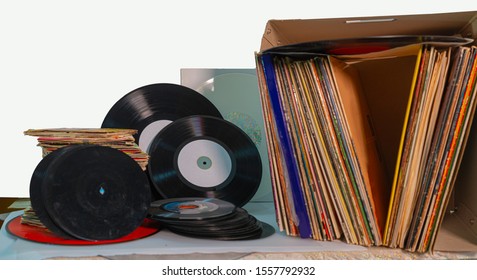 Pile 45 33 Rpm Vinyl Records Stock Photo 1557792932 | Shutterstock