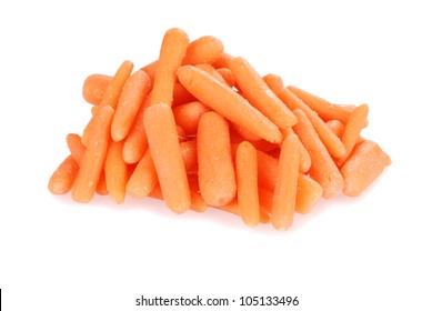 Pile Of Baby Carrots