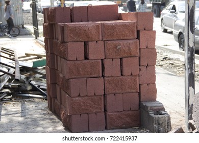 pile of bricks