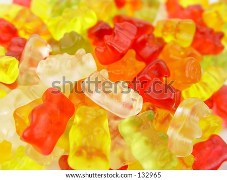 A pile of candy