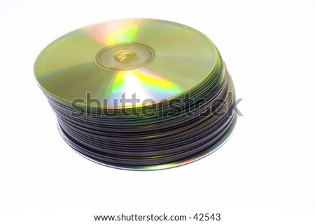 pile of cd-roms