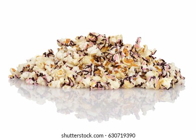 Pile Of Chocolate Raspberry Popcorn