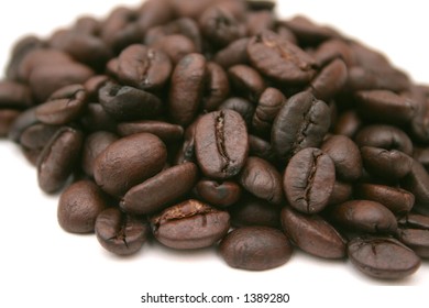 Pile of Coffee Beans
