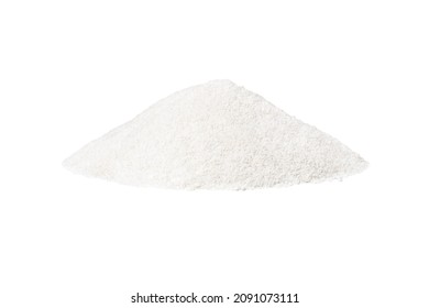Pile of collagen powder isolated on white background. - Shutterstock ID 2091073111