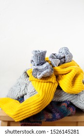 Sweaters Donate Images, Stock Photos \u0026 Vectors