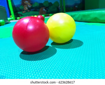 A Pile Of Colorful Sphere Plastic Balls - Kids Ball Pit