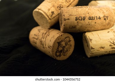 pile of corks 