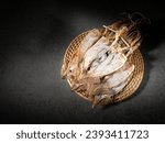 pile of dried squid,  dried squid