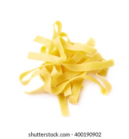 Pile Of Fettuccine Ribbon Pasta