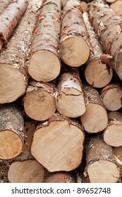 Pile Of Logs - Natural Resources Management