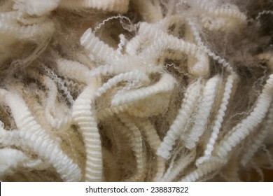 Pile Of Merino Wool, New Zealand