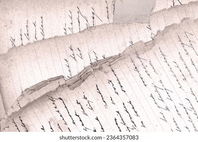 Pile of old papers with almost illegible handwriting.  - Powered by Shutterstock