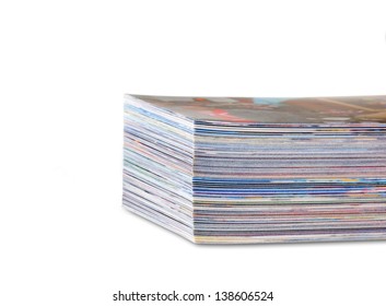 Pile Of Photos Printed On Photo Paper