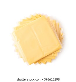 Pile Processed Cheese Slices Stock Photo 396615298 | Shutterstock