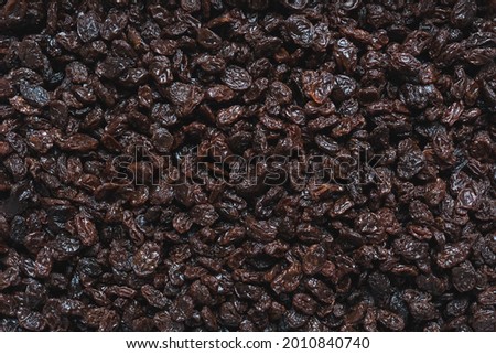 Pile of raisin ; dried seed and tasty nature
