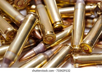 Pile Rifle Bullets 223 Stock Photo 733429132 | Shutterstock