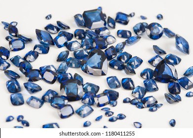 Pile Of Saphire Diamonds