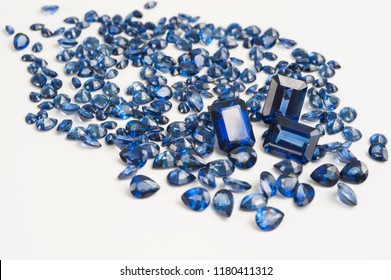 Pile Of Saphire Diamonds