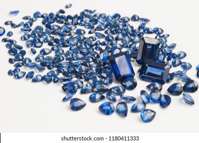 Pile Of Saphire Diamonds