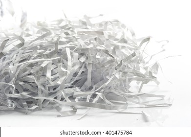 Pile Of Shredded Paper