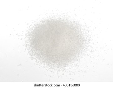 Pile Of Sugar Isolated On White