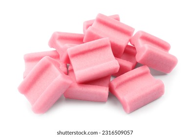 Pila chicle rosadas deliciosas
