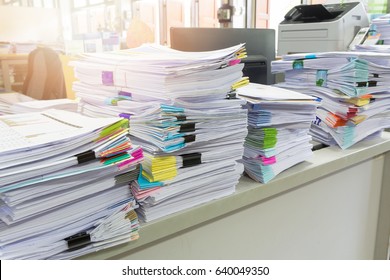 Paper Piles Desk Images Stock Photos Vectors Shutterstock