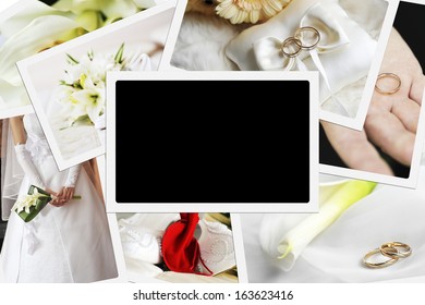 Pile Of Wedding Photos