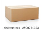 piles of cardboard boxes on a white background