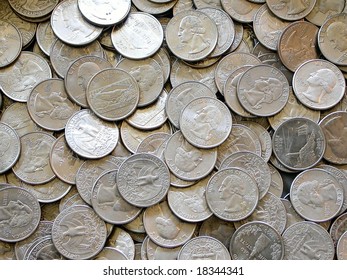 Piles Quarters Stock Photo 18344341 | Shutterstock