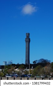 Pilgrim Monument With The Mayflower Compact Bas-relief - Provincetown, Massachusetts