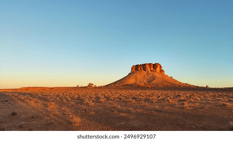 Pillar like structure in remote outback of Western Australia