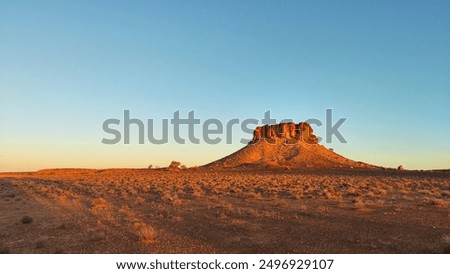 Pillar like structure in remote outback of Western Australia