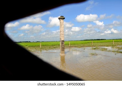 Pillar At Lowest Place Of Nepal - Kechana, Jhapa District.