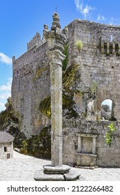 Pillory and castle Treason doors, Sortelha, Serra da Estrela, Beira Alta, Portugal