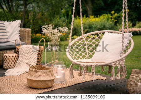 Similar – Grass-green retreat Summer