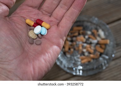 Pills And Cigarette Buts