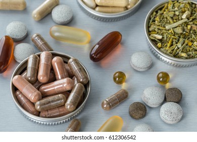 pills and multivitamins