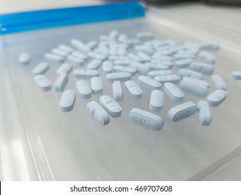 Pills On Counting Tray 