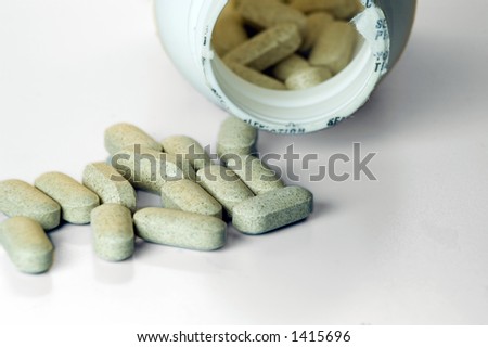 Pills outside the bottle