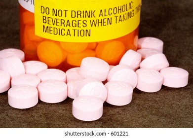 Pills and a Warning Label