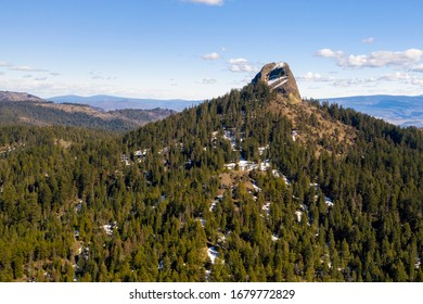 Pilot Rock In Southern Oregon