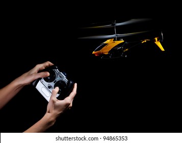 Piloting Remote Control Helicopter